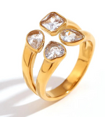 Load image into Gallery viewer, OPEN HEART RING