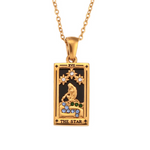 Load image into Gallery viewer, THE STAR TAROT NECKLACE