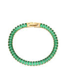 Load image into Gallery viewer, CLARA TENNIS BRACELET GOLD
