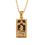 Load image into Gallery viewer, THE STAR TAROT NECKLACE
