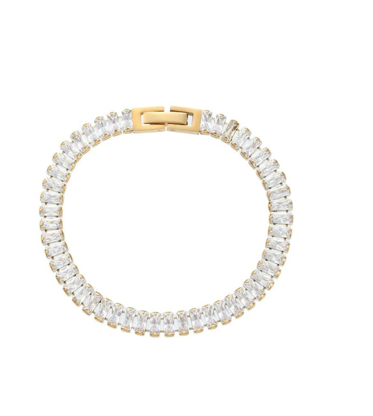 CLARA TENNIS BRACELET GOLD